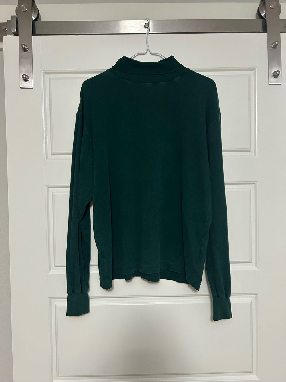 Pendleton Forest Green Mock Neck Pullover